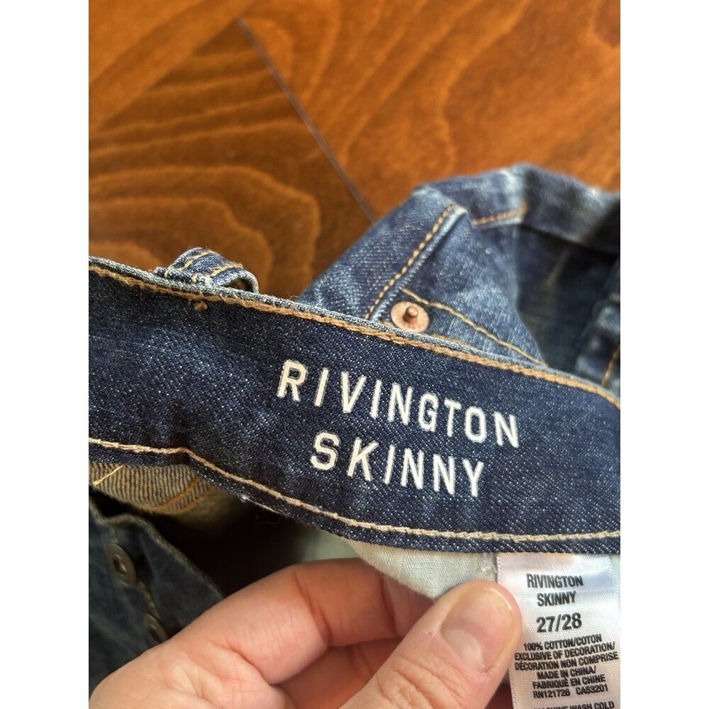 Aeropostale Womens Rivington Skinny Jeans Size 27/28 Medium Wash NWT - Picture 8 of 12